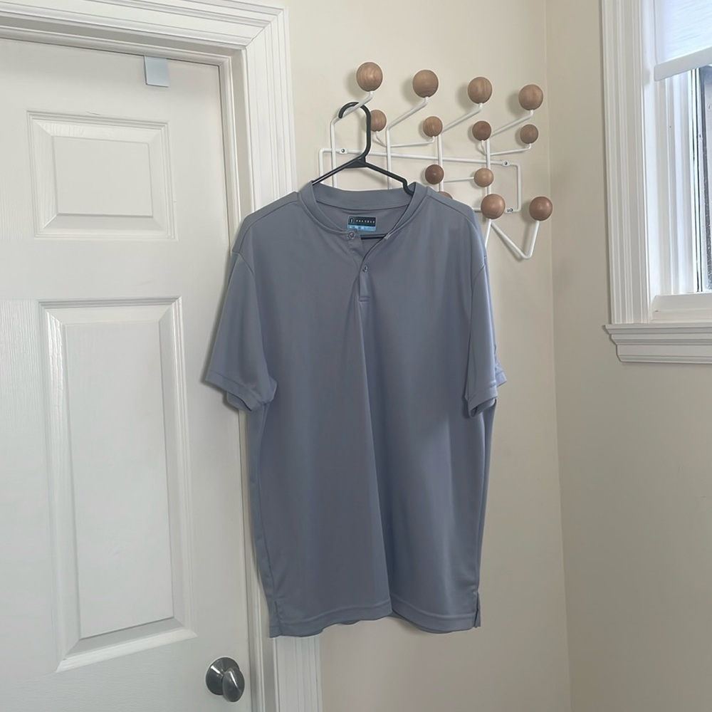 PGA Tour - Performance Henley - Grey - XL